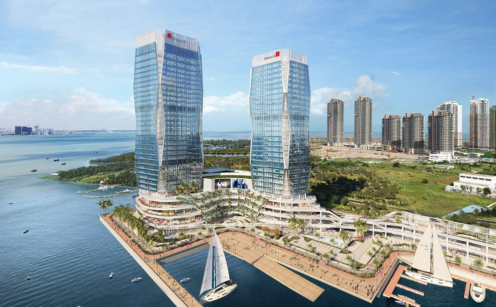 小五金大使命 | 亚萨合莱91抖音在线观看点式幕墙五金91抖音网站导航助力华彩▪海口湾广场项目